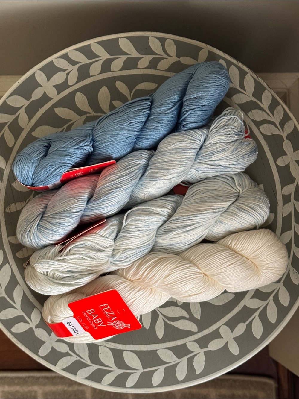 Feza Yarn Gradient Baby Blanket Kit
